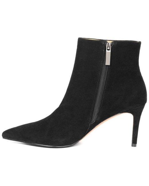 Tiffany & Fred Paris Black Suede Bootie