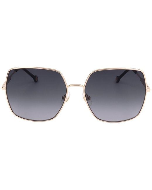 Carolina Herrera Blue 60Mm Sunglasses