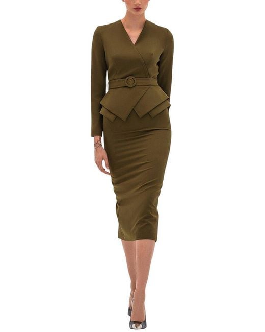 BGL 2Pc Jacket Skirt Set in Green Lyst UK