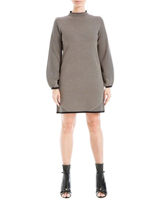 Max Studio Gray Sweater Dress