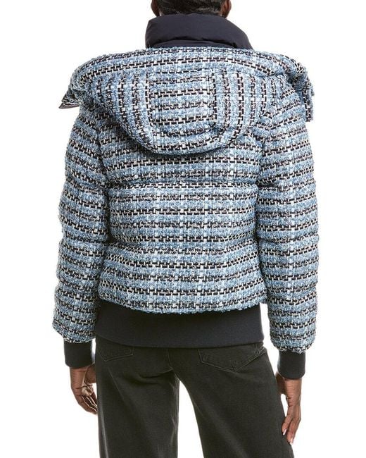 Mackage Black Shirley Tweed Down Coat
