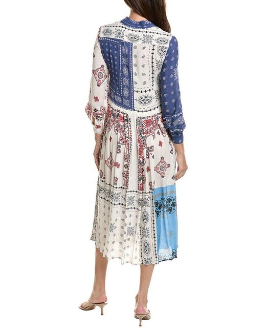 Weekend by Maxmara Blue Zuai Dress