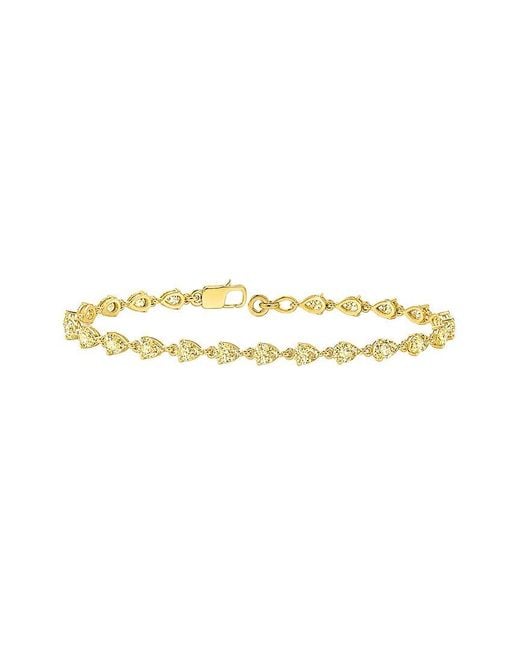 Lab Grown Diamonds White 14K 3.68 Ct. Tw. Lab-Grown Diamond Tennis Bracelet