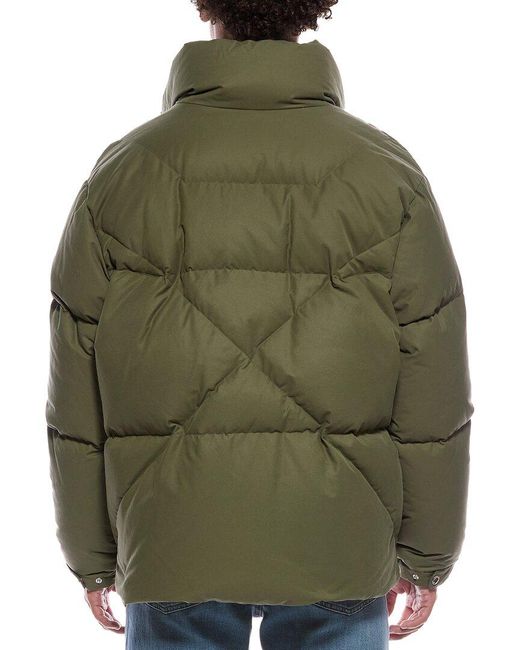 Khrisjoy Green Oversized Bomber Jacket for men