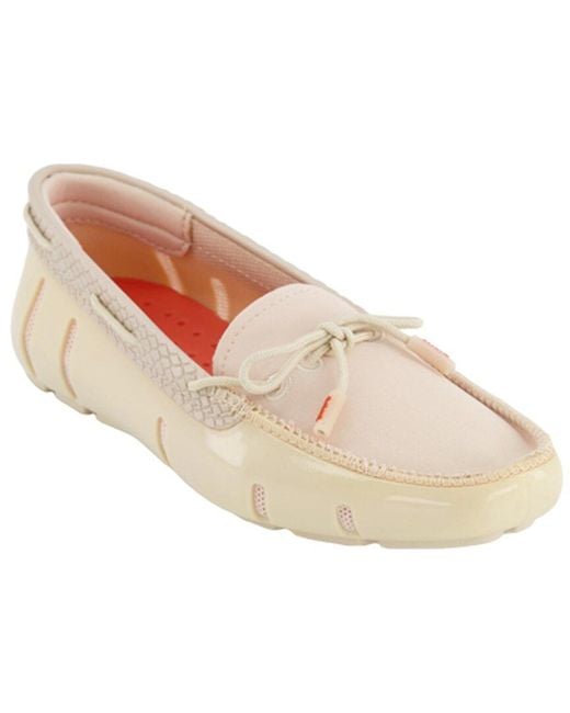 Swims Pink Lace Loafer