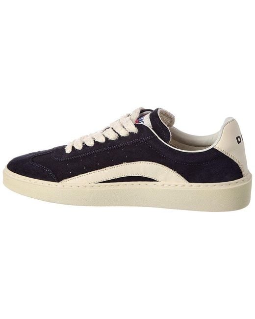 DSquared² Blue Rider Suede Sneaker for men