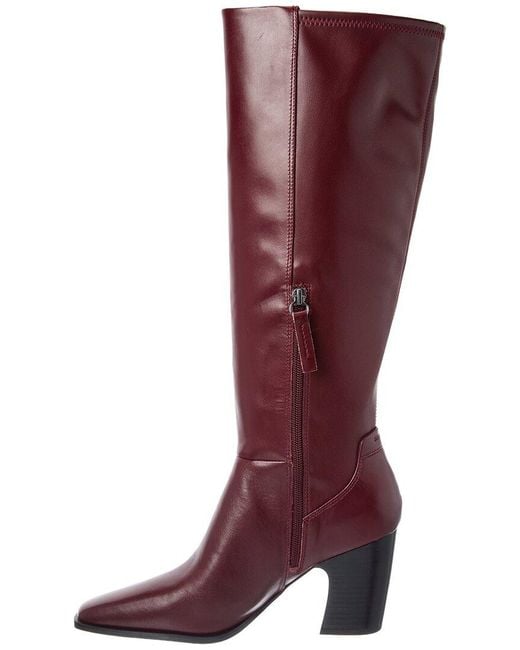Franco Sarto Red L-Jonie Leather Boot