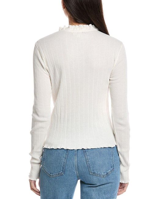 Nation Ltd White Gizelle Top