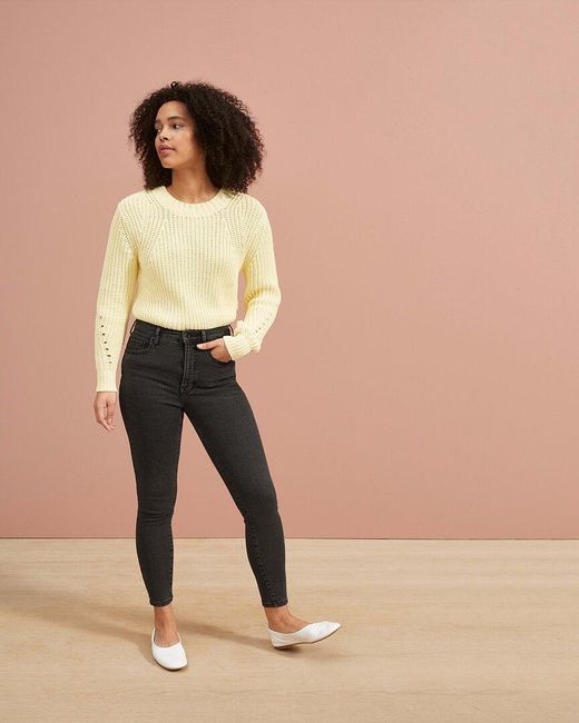 Everlane Natural The Authentic Stretch High-rise Skinny Jean