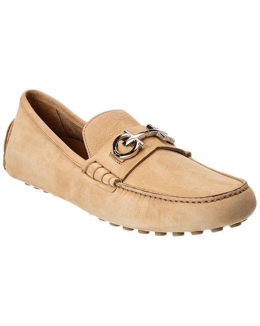 Ferragamo Natural Grazioso Leather Loafer for men