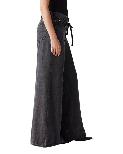 Levi's Black Xl Superwide Don'T Cut Wide Jean