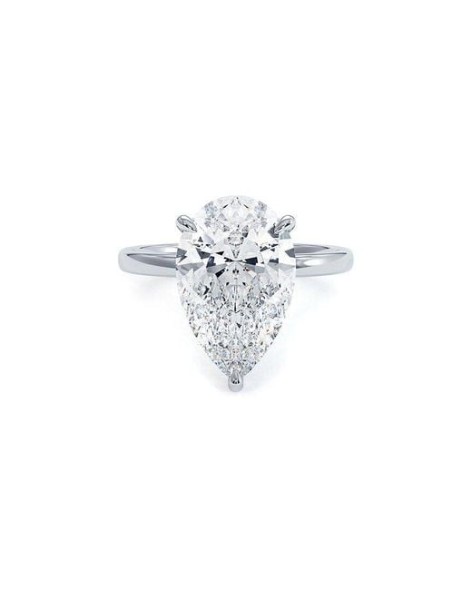Lab Grown Diamonds White 14k 4.01 Ct. Tw. Lab-grown Diamond Ring