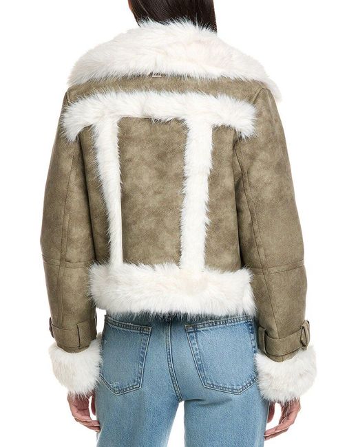 Apparis Blue Jay Distressed Bonded Coat