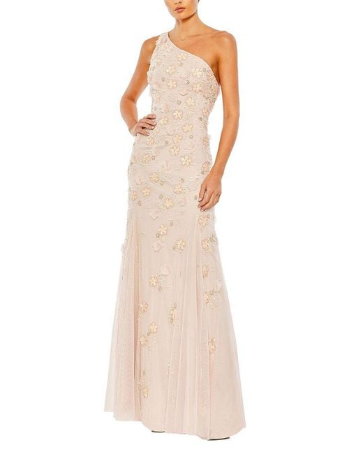 Mac Duggal White Gown