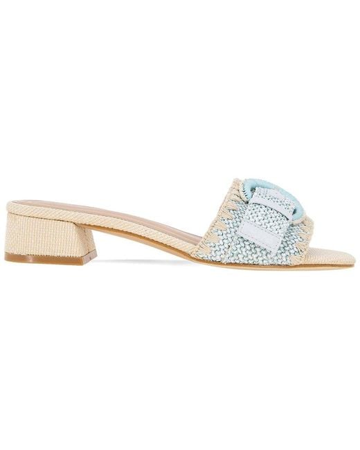 BCBGeneration Multicolor Camri Raffia Sandal