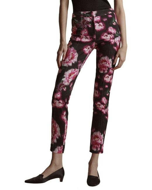 Adam Lippes Red Daphne Pant