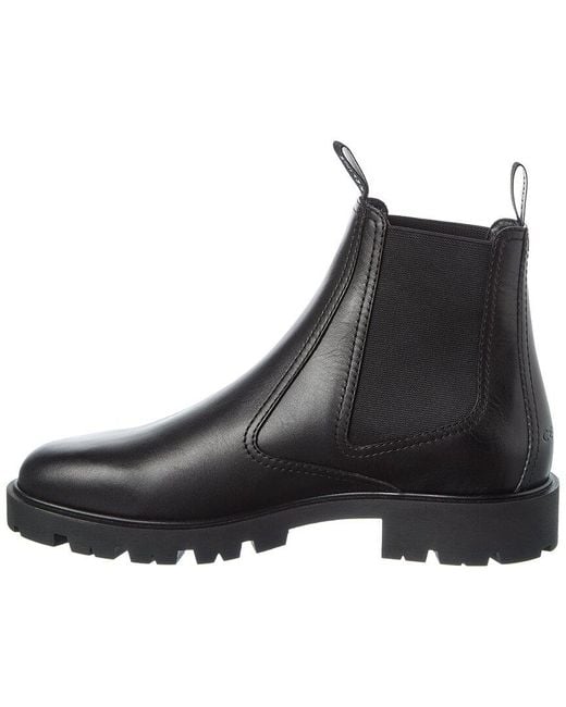 Céline Black Margaret Leather Chelsea Boot for men
