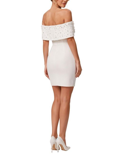 Amanda Royal White Mini Dress