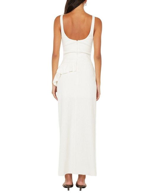 Bec & Bridge White Rowena Maxi Dress