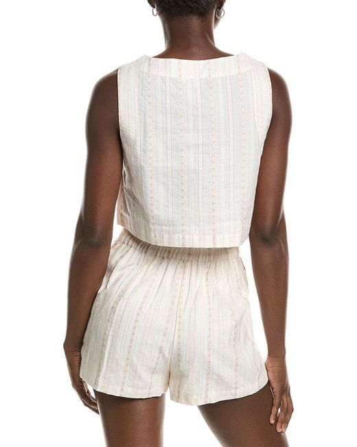 Brook + Lynn White Top