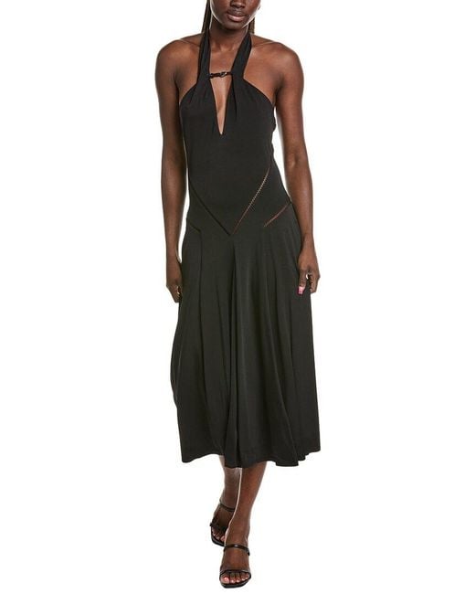 Paris Georgia Black Ken Midi Dress