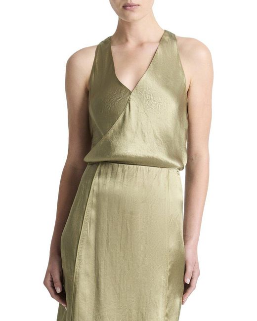 Vince Green Crossover V Neck Tank