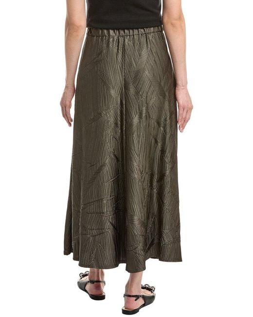 Joseph Ribkoff Brown A-Line Skirt