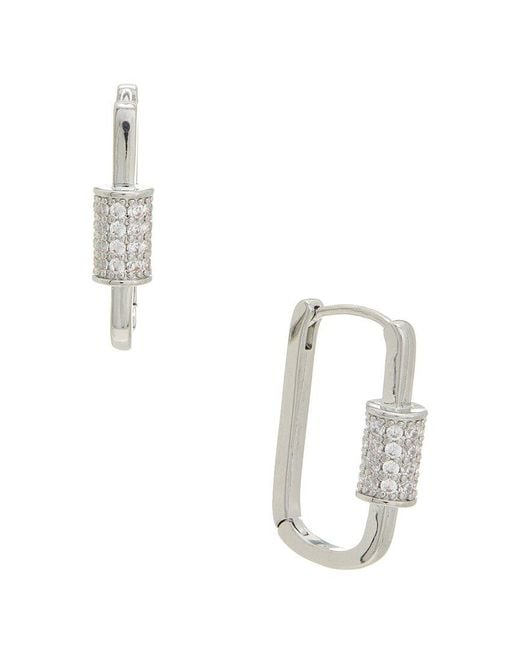 Juvell White 18K Cz Earring