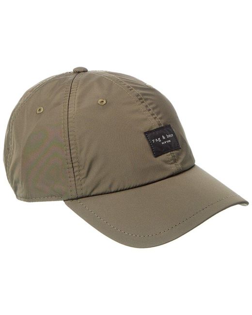 Rag & Bone Green Addison Baseball Cap