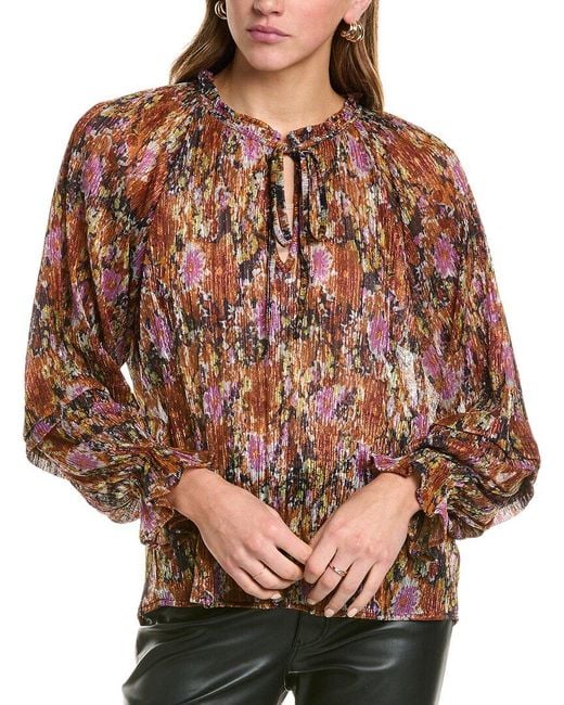 Ramy Brook Brown Ellie Blouse