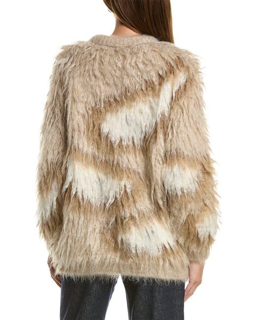 Brunello Cucinelli Natural Mohair & Alpaca-blend Sweater