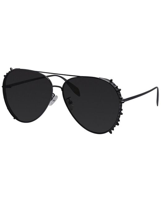 Alexander McQueen Black 0308s 63mm Sunglasses for men
