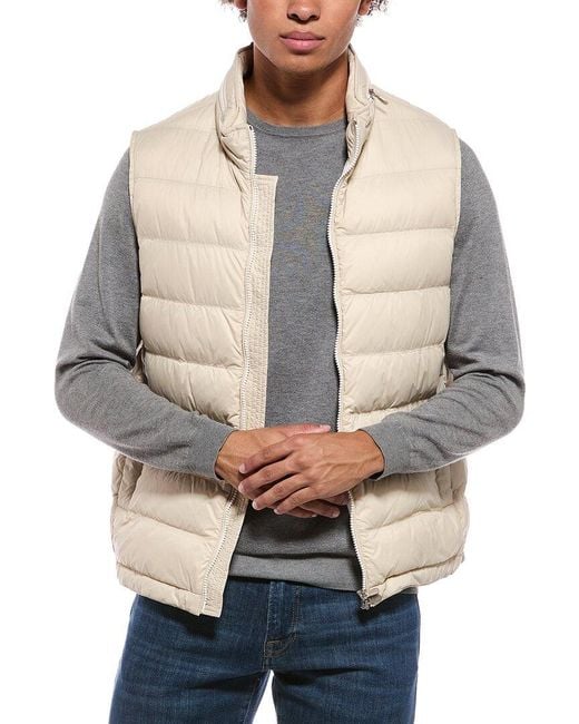 Brunello Cucinelli Gray Vest for men