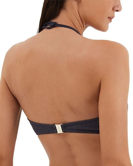 ViX Blue Clea Carol Top
