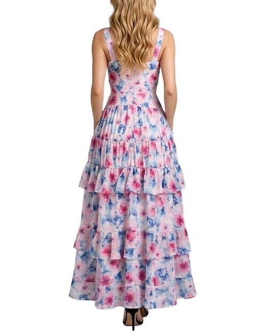 Tedora Purple Maxi Dress