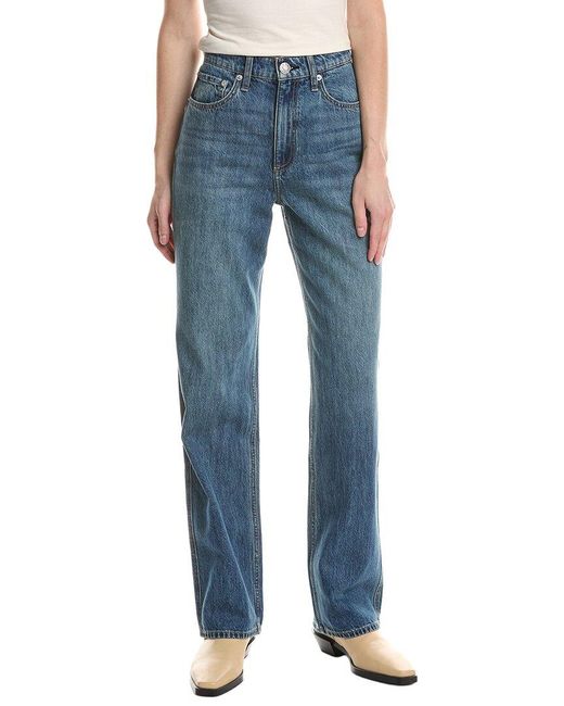 Rag & Bone Blue Shea Full Straight Jean
