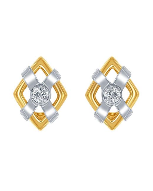 Diana M Metallic Fine Jewelry 14k 0.50 Ct. Tw. Diamond Earrings