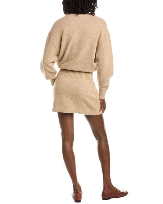 Alexis Natural Colby Wool & Cashmere-Blend Sweaterdress