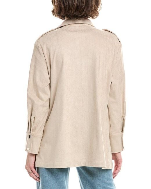 Pascale La Mode Natural Full Zip Short Jacket