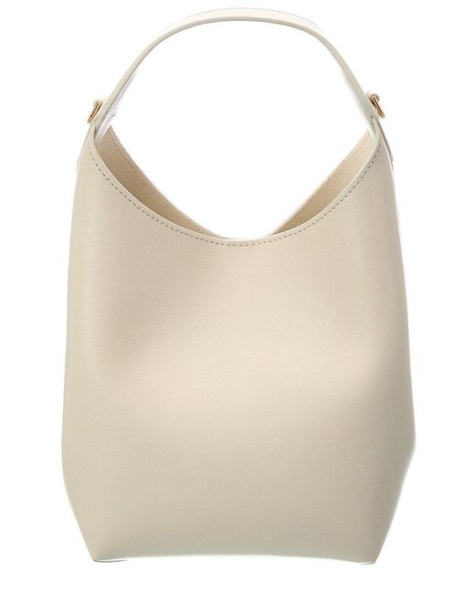 Céline White Leather Shoulder Bag