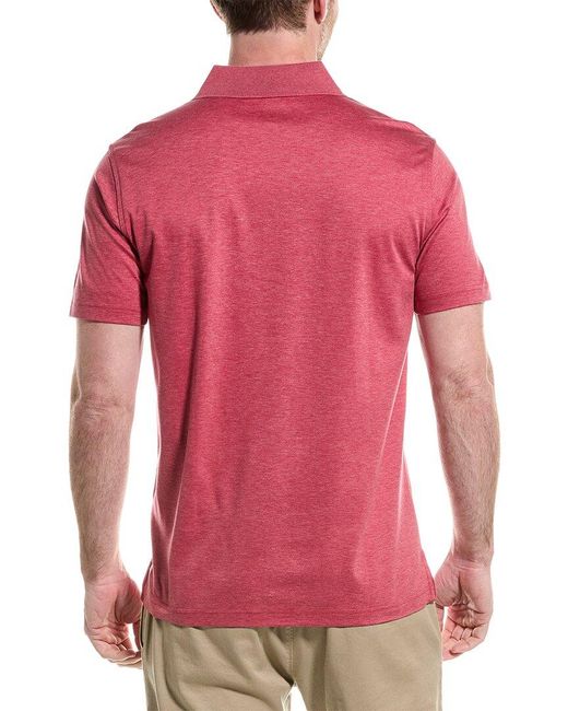 Brooks Brothers Pink Golf Polo Shirt for men