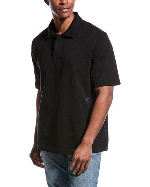 Burberry Black Polo Shirt for men
