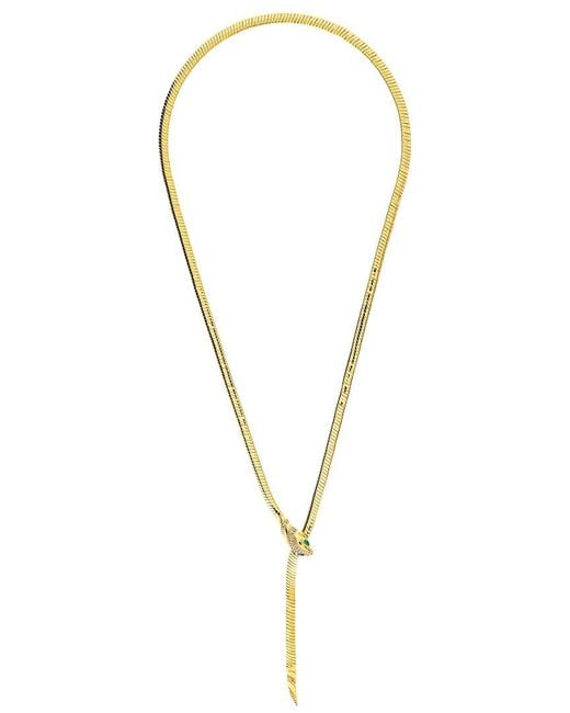 Rivka Friedman Metallic 18K Plated Cz Necklace