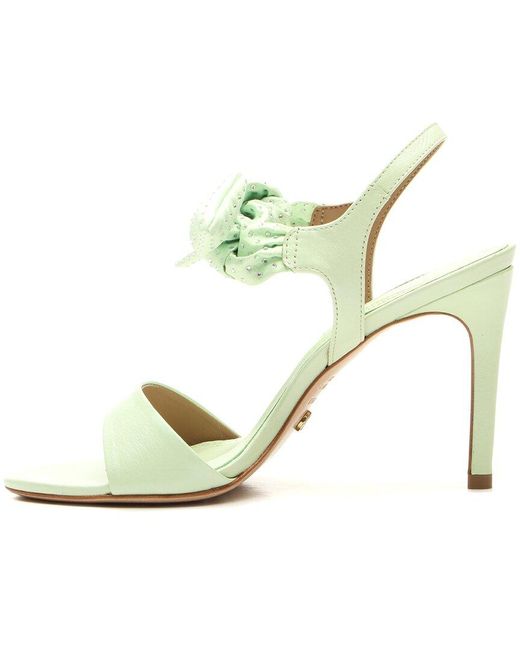 Vicenza Green Capri Leather Sandal