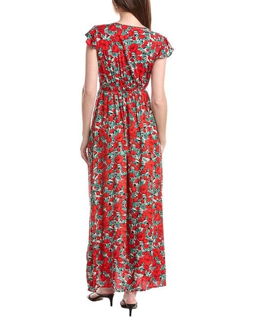 ANNA KAY Red Miramar Fleur Dress
