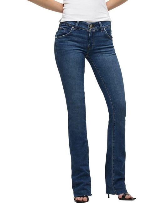 Hudson Blue Beth Mid-Rise Baby Boot Jean