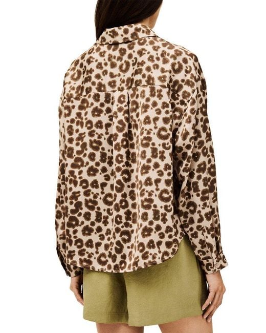 Ba&sh Brown Billie Blouse