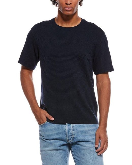 Theory Blue Delroy T-Shirt for men