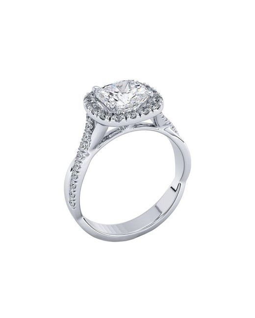 Lab Grown Diamonds White 14K 2.40 Ct. Tw. Lab-Grown Diamond Ring
