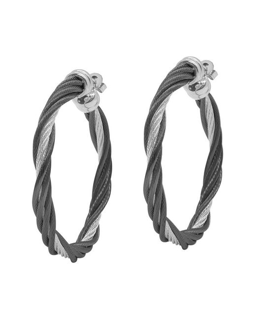 Alor Metallic Noir 18k Earrings